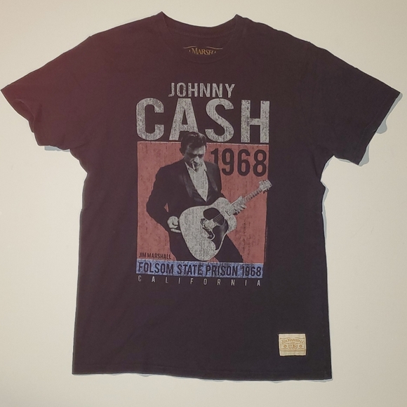 Jim Marshall Other - Johnny Cash tee by Jim Marshall